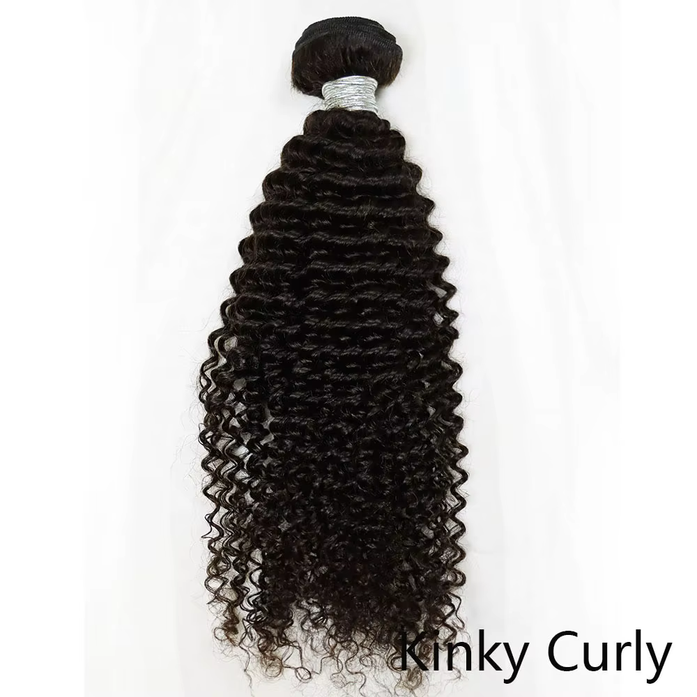 Cheveux vierges crus brésiliens 4B Afro crépus bouclés armure paquets couleur naturelle 4C bouclés n