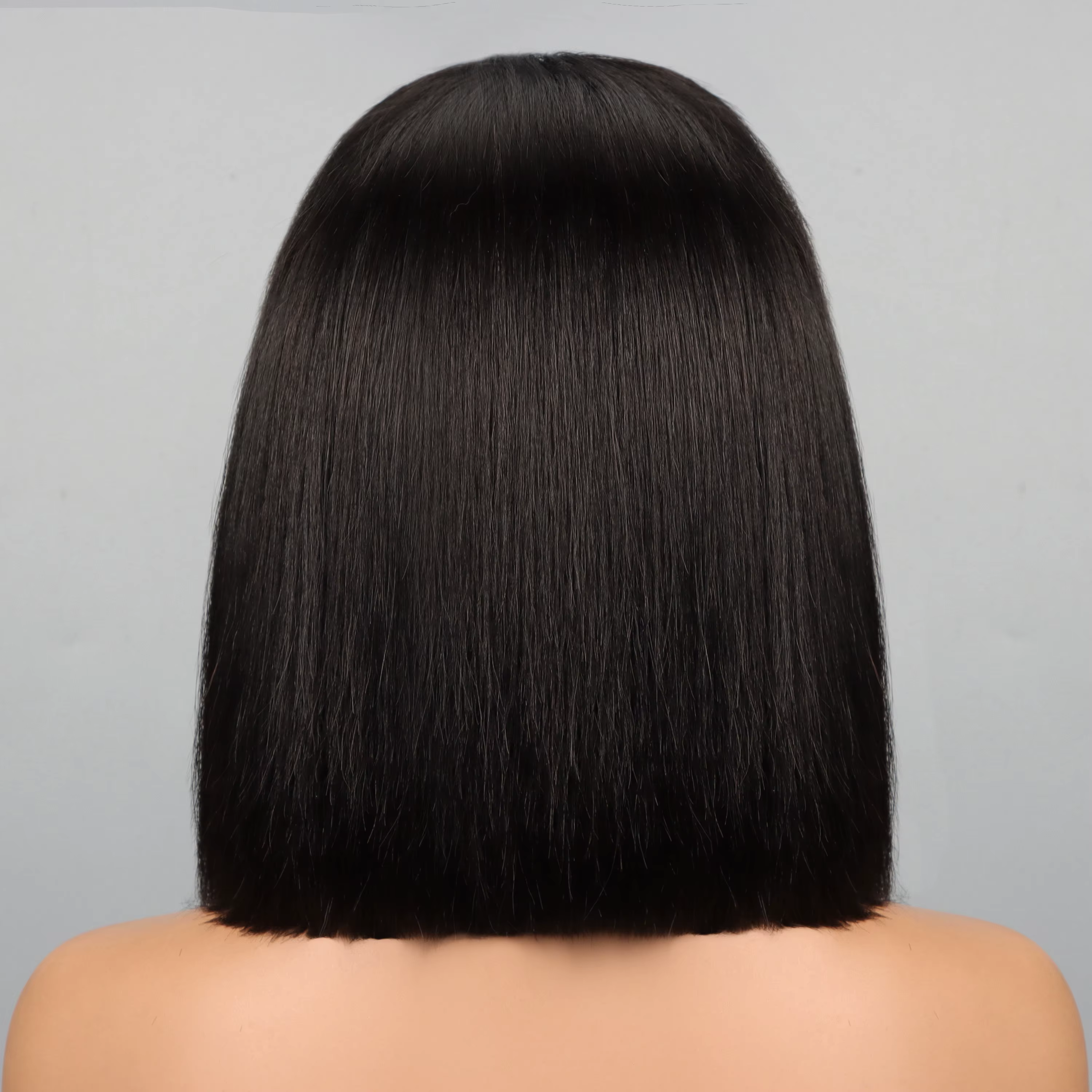 27 # Blonde courte Bob perruque cheveux humains 210% droite 13x4 dentelle avant perruque cheveux h