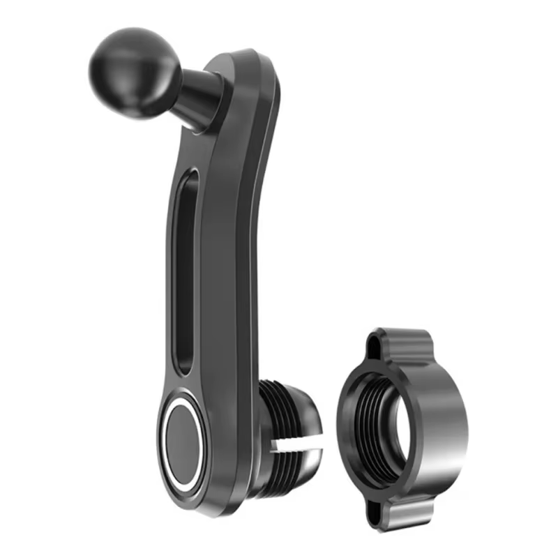 Bras d'extension rotatif rond de 17 mm, femelle vers mâle, pour support de téléphone de voiture à fi