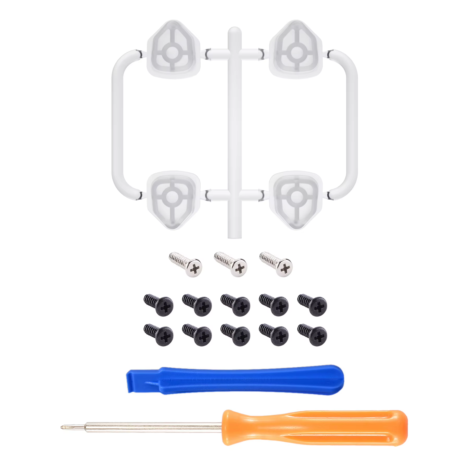 Boutons D-pad eXtremeRate pour PS5/PS5 EDGE, pour tous les modèles de manettes PS4 - Noir