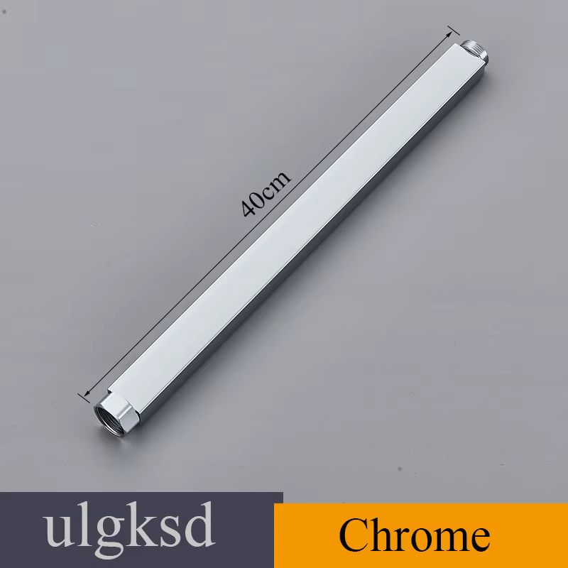 HOShower-Tuyaux d'extension carrés et circulaires, Tube en acier inoxydable, Tuyaux de haute qualité