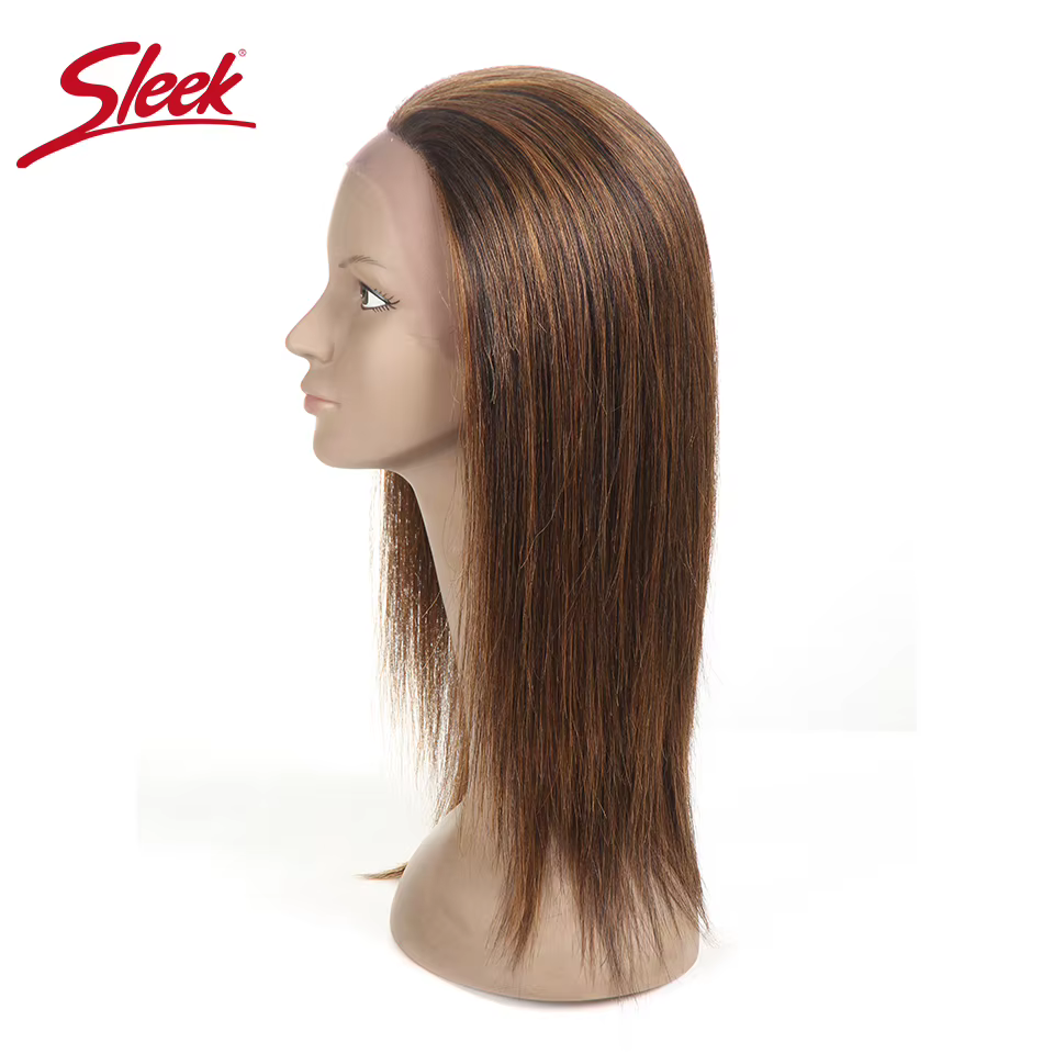 Perruque Lace Front Wig Remy brésilienne lisse 33 #-F1B/30, perruque Lace Wig, cheveux naturels, bal