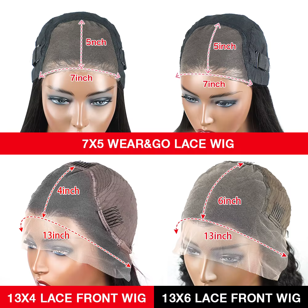 180% P4/27 Ombre brun mettre en évidence droite perruque de cheveux humains 100% cheveux humains 13x