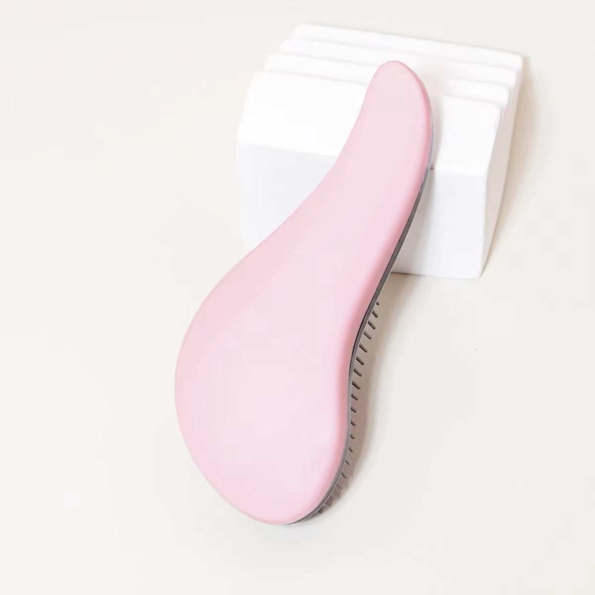 Brosse de massage antistatique, douche enroulée, brosse de massage, cheveux mouillés, brosse bouclée