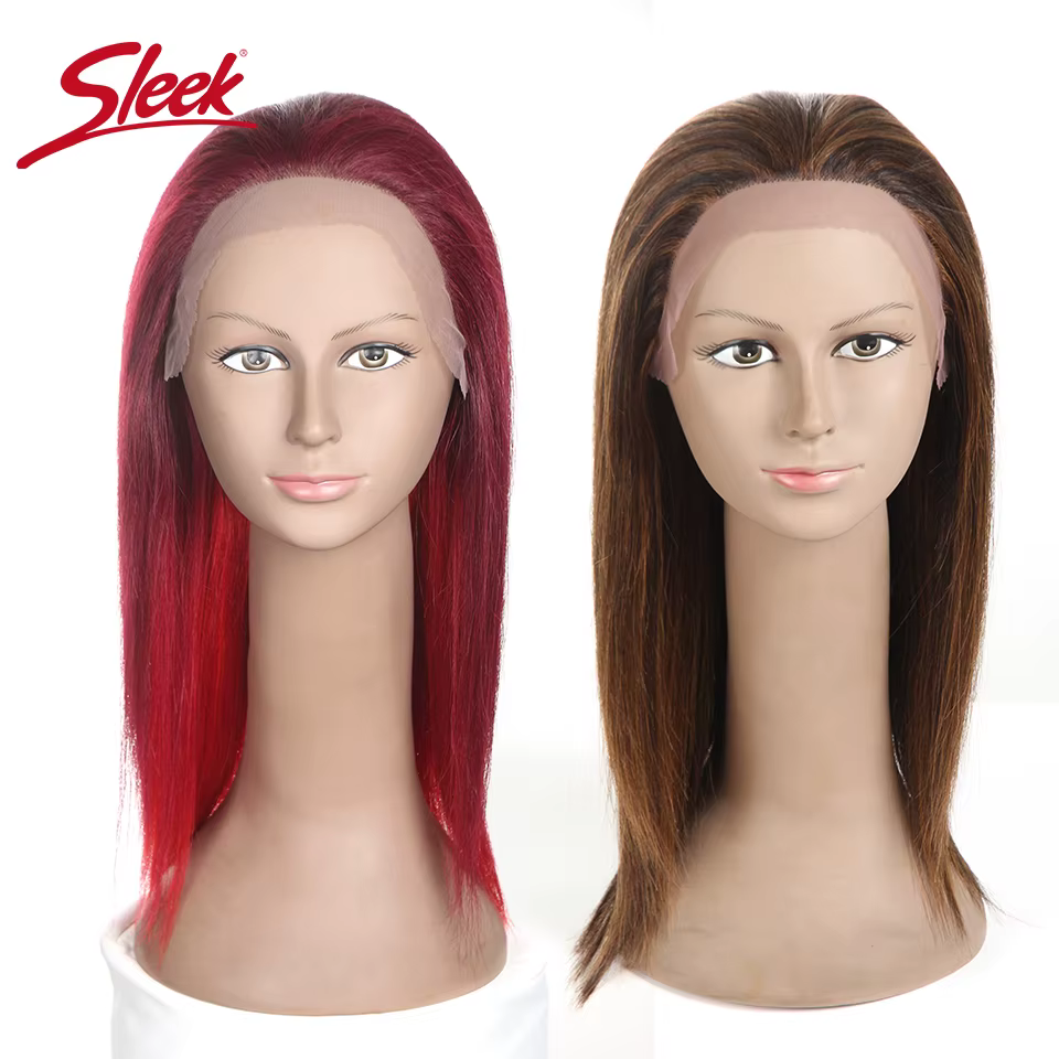 Perruque Lace Front Wig Remy brésilienne lisse 33 #-F1B/30, perruque Lace Wig, cheveux naturels, bal