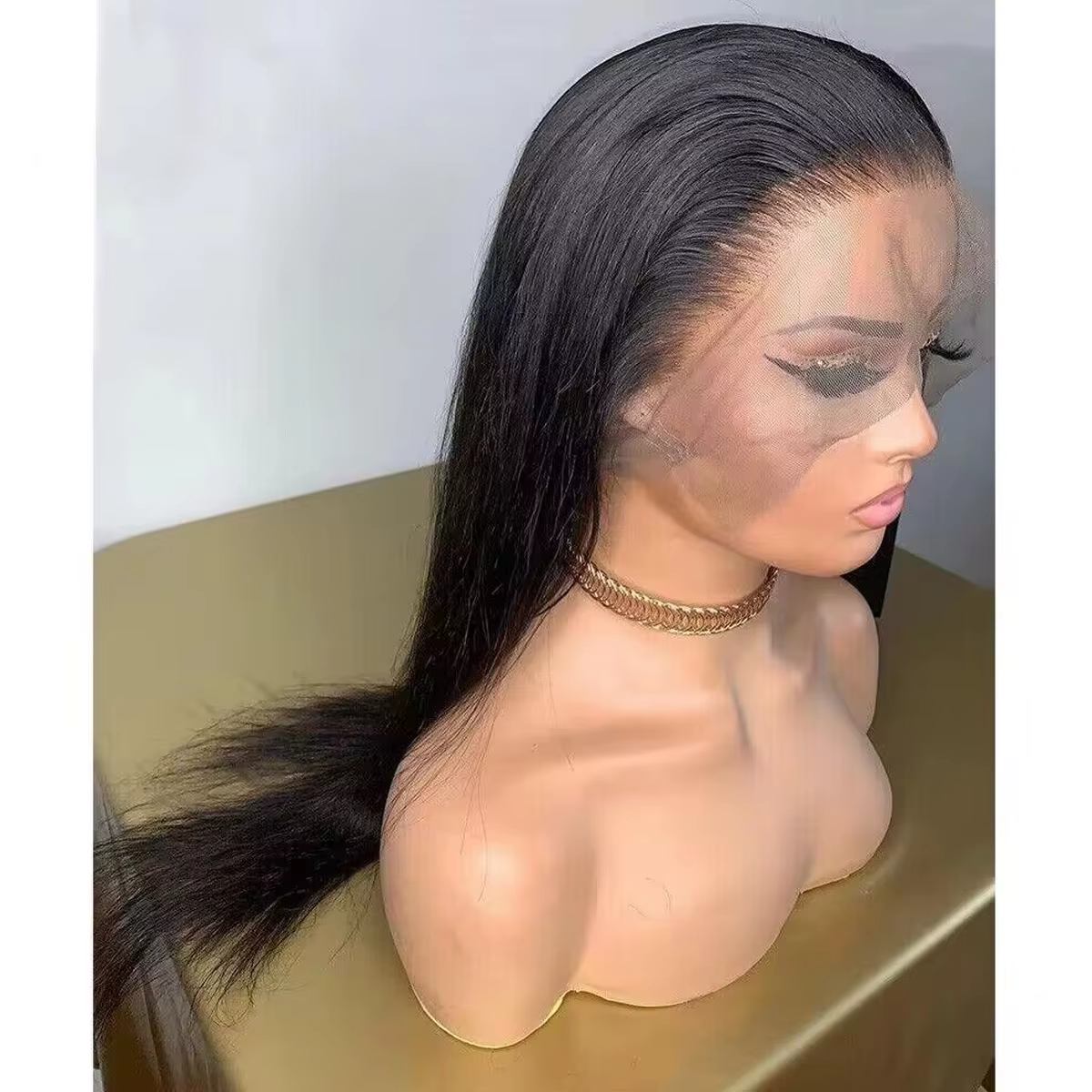 Perruques tressées Full HD de 8 à 22 pouces, sans nœuds, pour tresses, cornrows, dreadlocks, faux lo