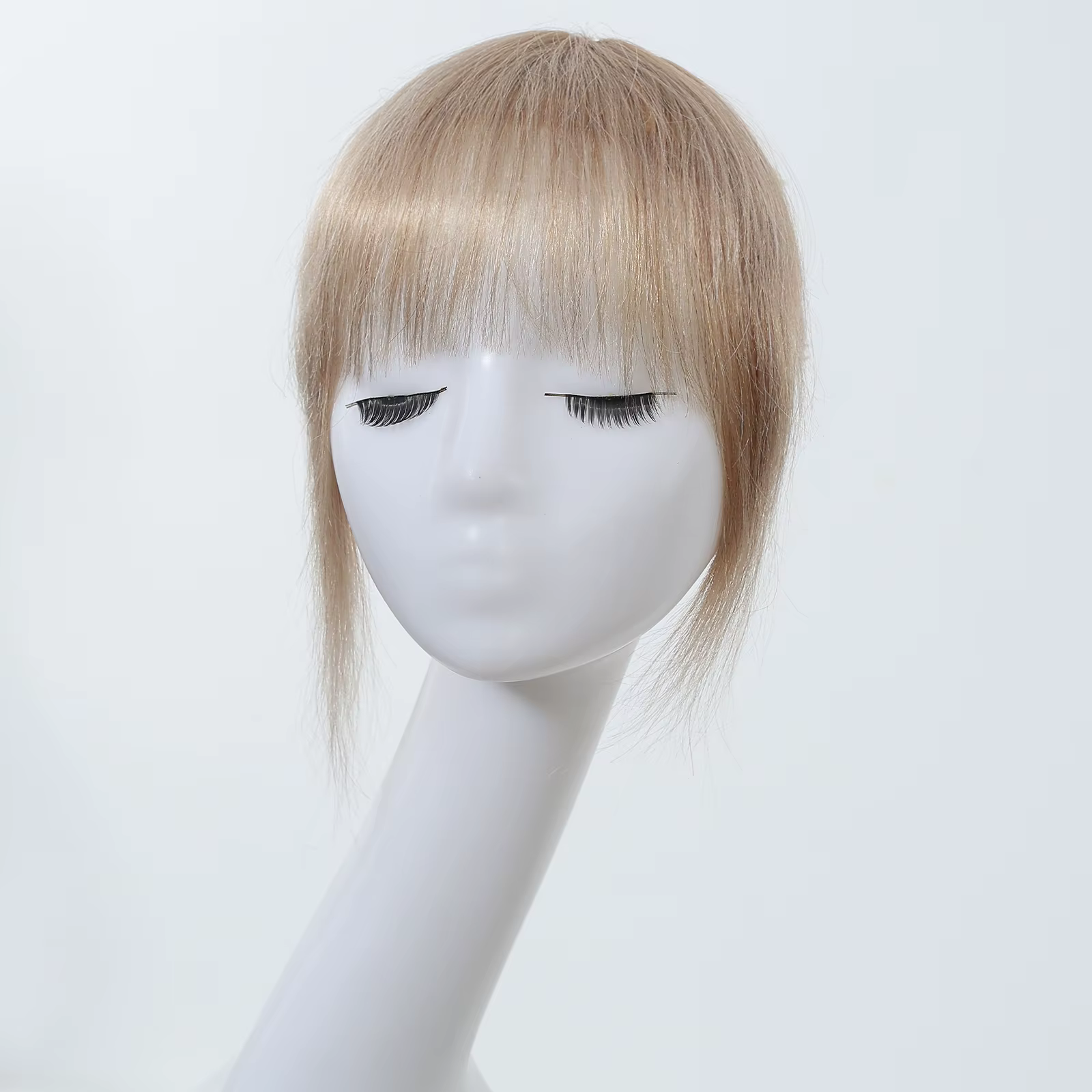 100% cheveux humains frange Blonde brun vaporeux Bang pince à cheveux en frange frange avec branches