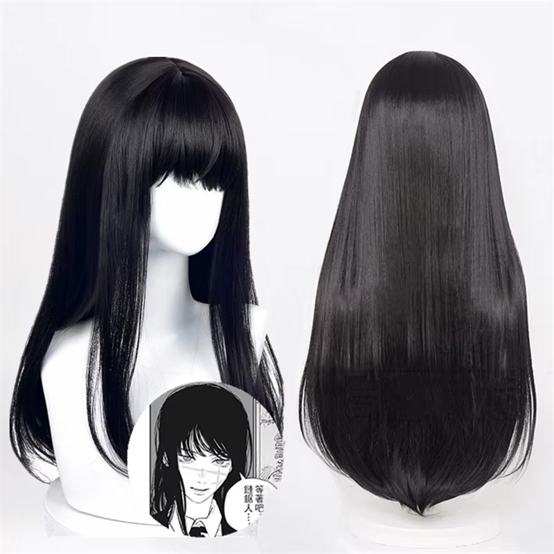 Extensions de cheveux de Cosplay de personnage de dessin animé, perruques synthétiques, couvre-tête