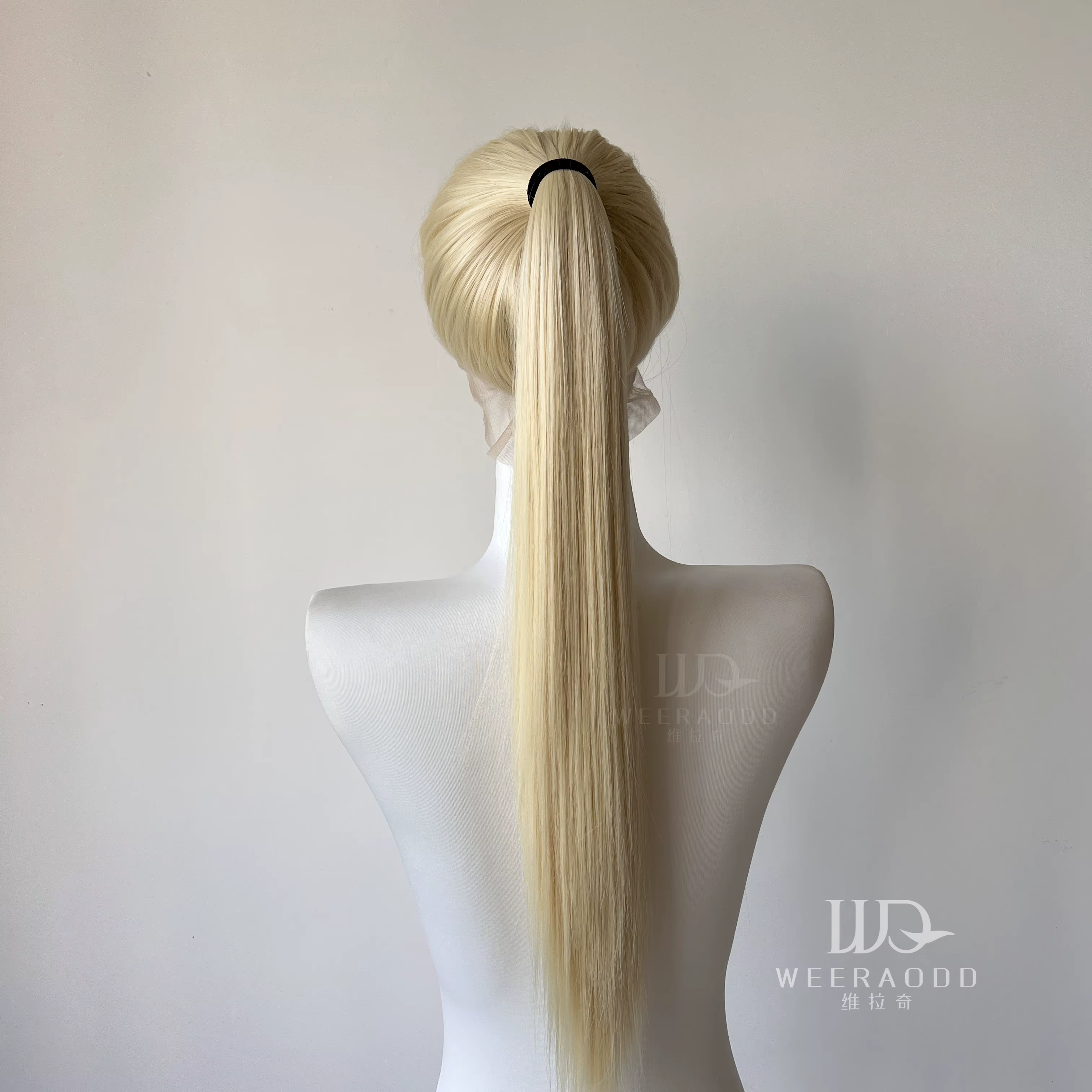 Perruques synthétiques Full Lace de couleur blond clair pour femmes noires, résistantes à la chaleur