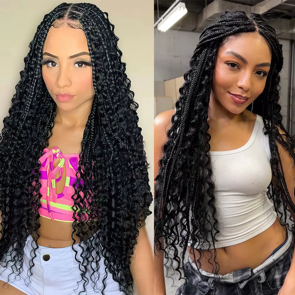 Deep Wave Braiding Hair Tissage Cheveux Humains Meche Tissage Humain Hair Crochet Cheveux Naturels 2