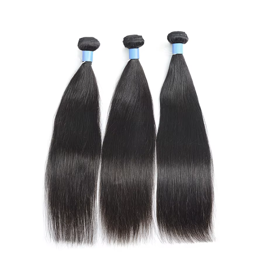 Wow Angel-Bundles de cheveux humains raides brésiliens Remy, cheveux 100% soyeux, extensions de chev