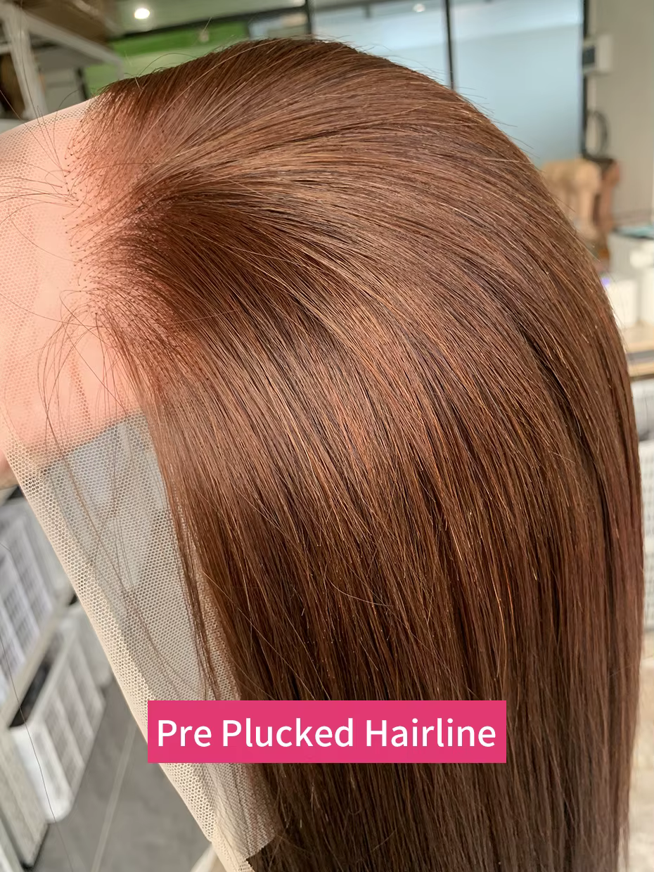 100% 250 densité 13x4 Bob cheveux humains bruts dentelle avant perruque vietnamienne droite 4 couleu