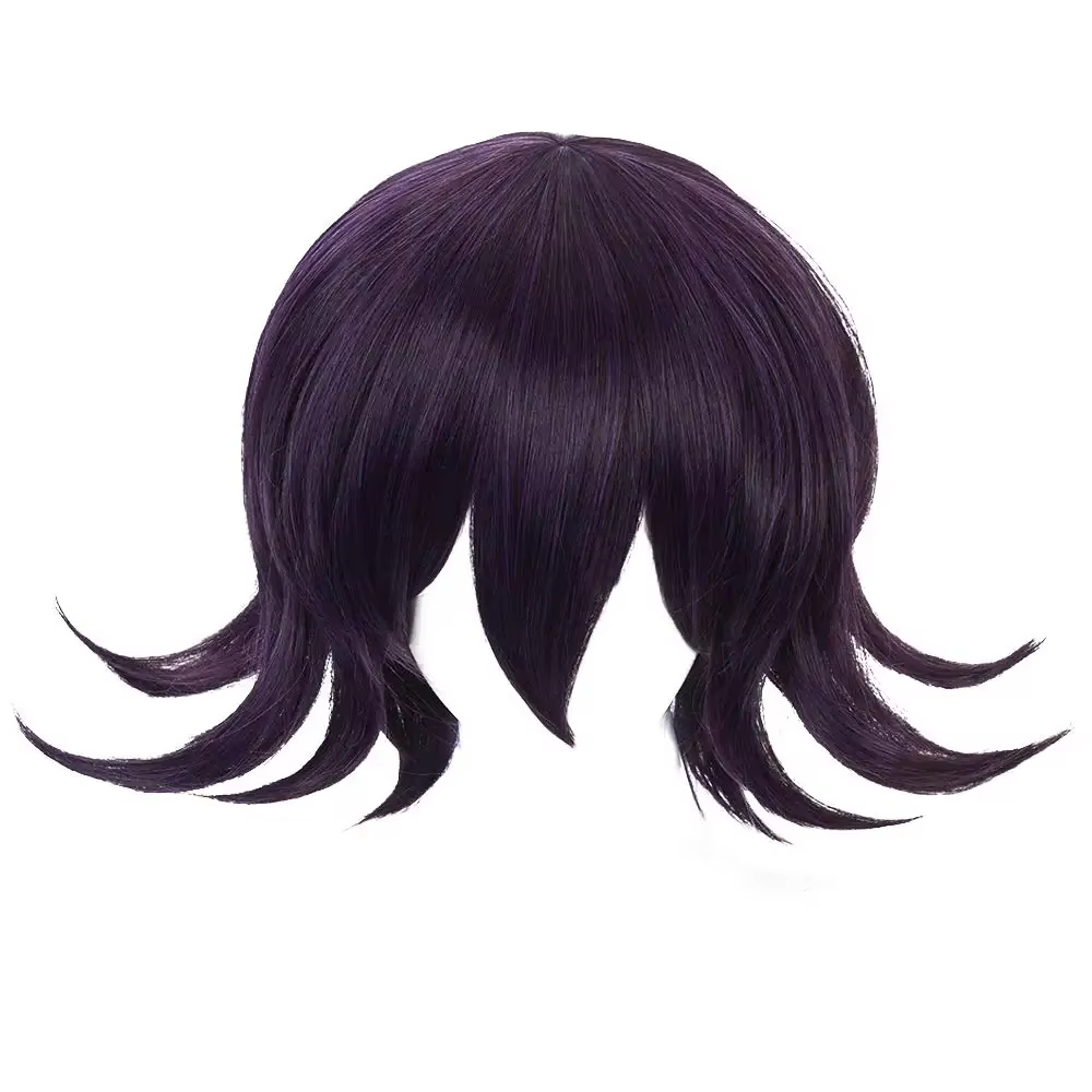 Anime Ouma Kokichi perruque Danganronpa V3 Cosplay perruque violet cheveux synthétiques Ouma Kokichi