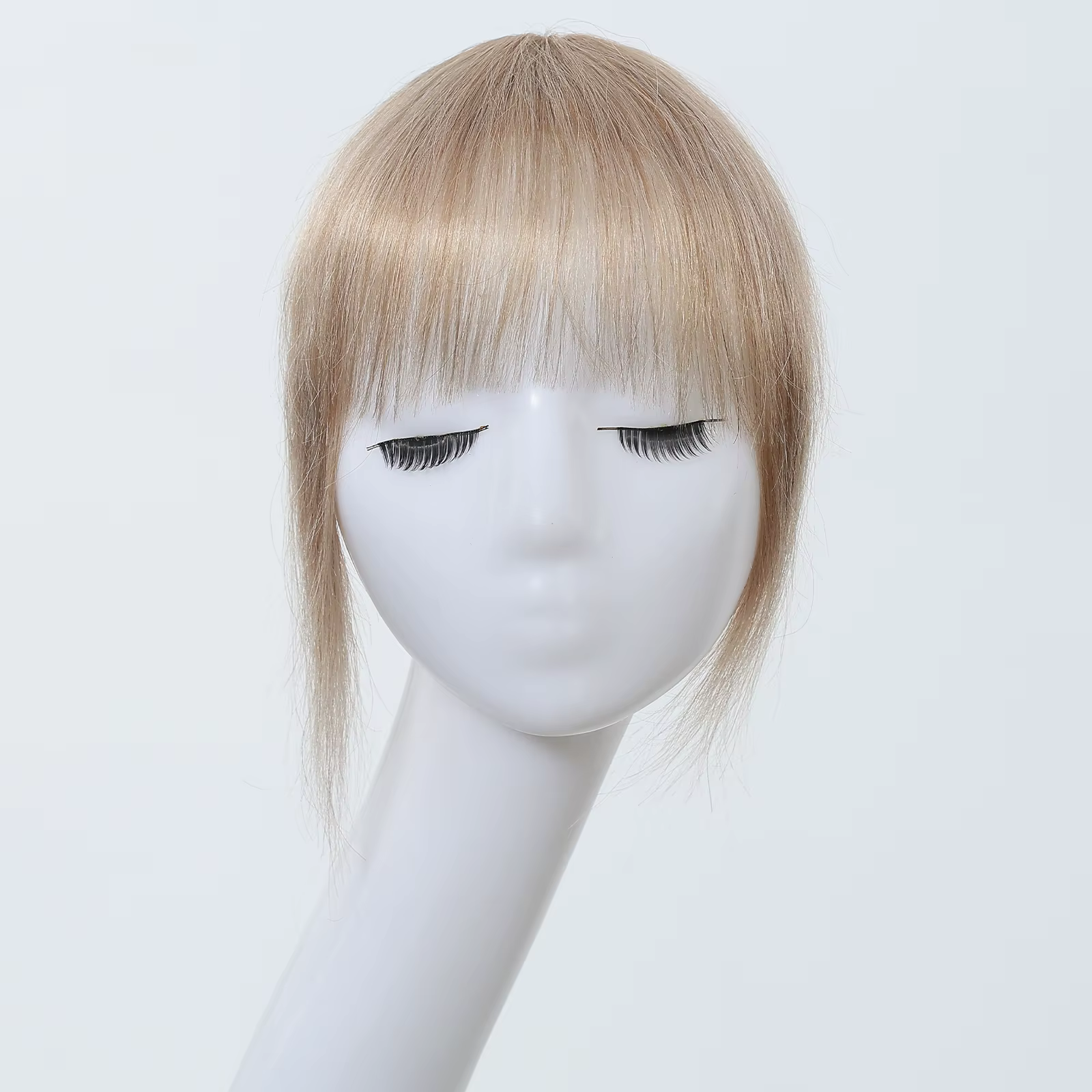 100% cheveux humains frange Blonde brun vaporeux Bang pince à cheveux en frange frange avec branches