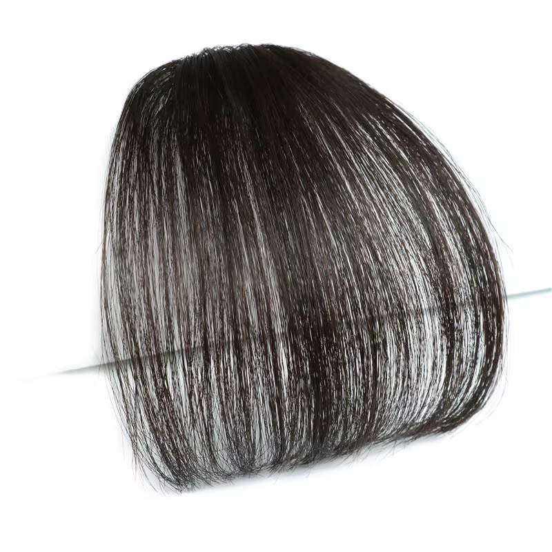 WIGSIN faux frange d'air synthétique pince-In Extension de cheveux frange faux postiche émoussée pou