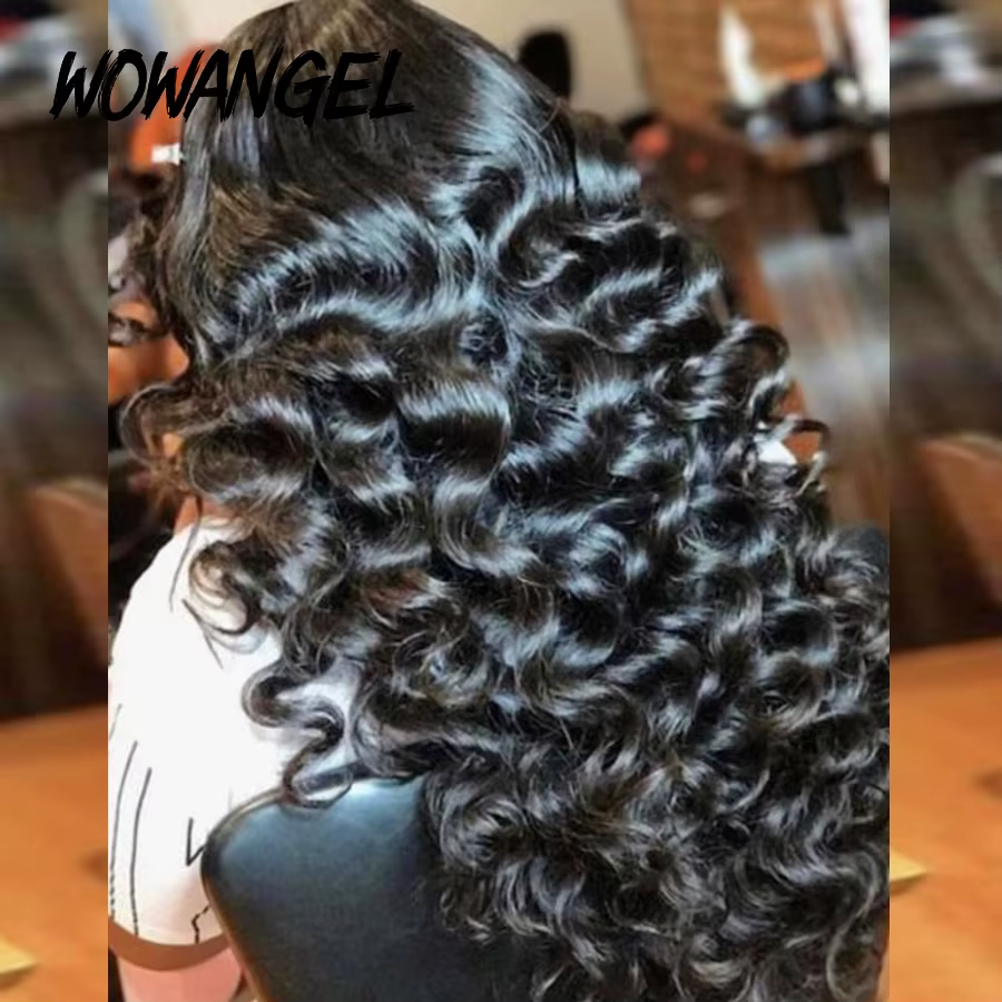 Perruque Full Lace Wig Loose Wave 250% HD – Wow Angel, perruques Full Lace Frontal Wig, peau fondue,