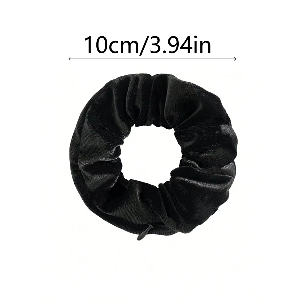 1/3/5 pièces portables ⁣ Étui de rangement pour cravates de cheveux, vue secrète cachée, chouchou po