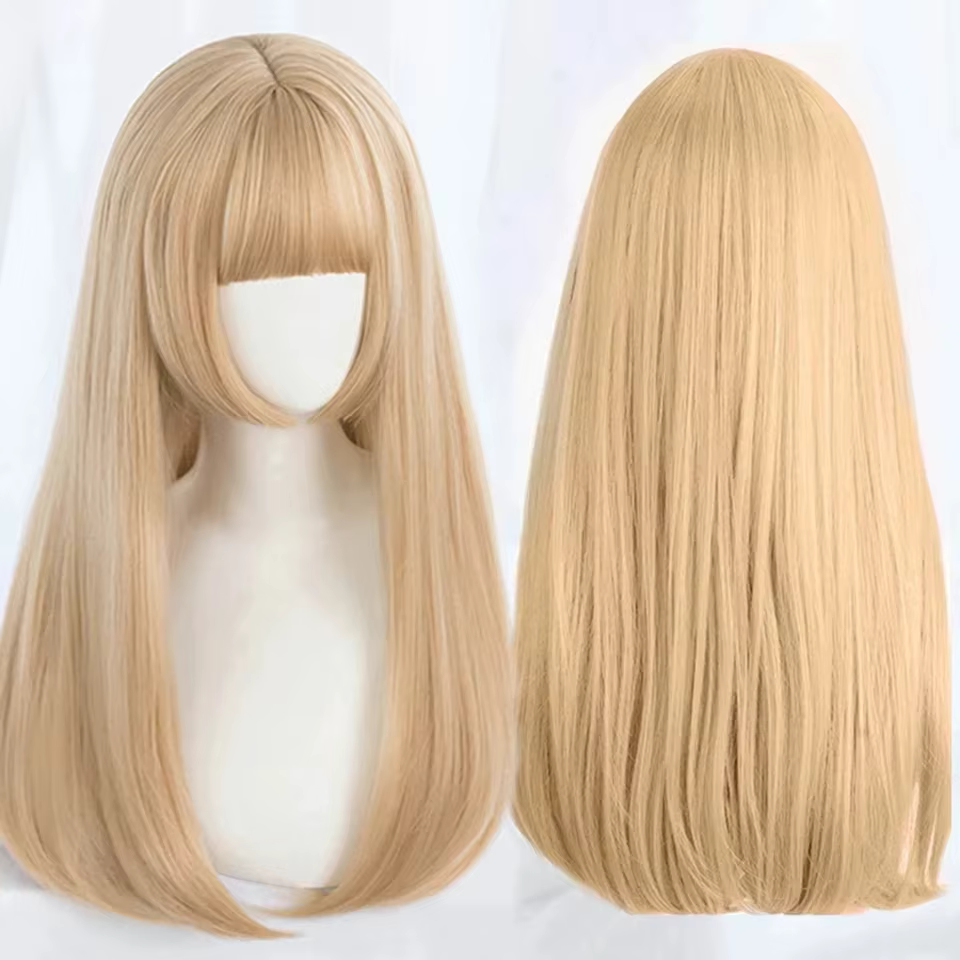 Perruque Lace Front Wig synthétique rouge longue et lisse pour femmes, perruques naturelles en dente
