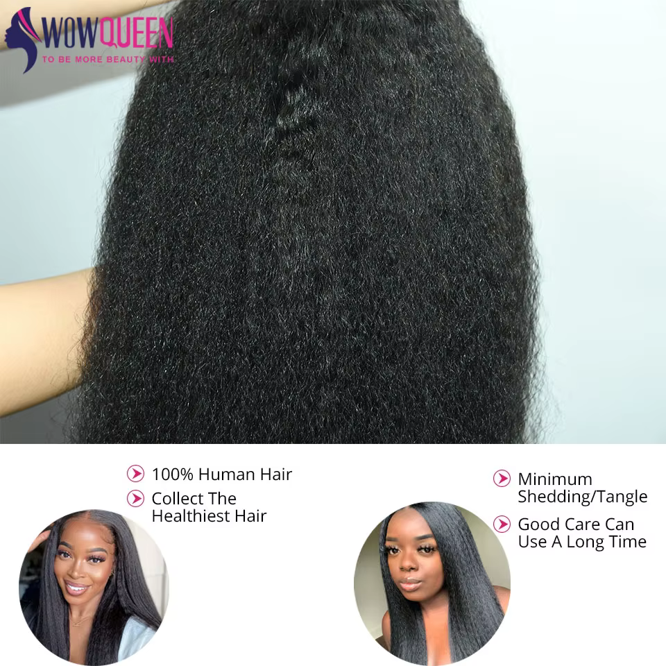 Meche Tissage Humain Hair Kinky Natural Humain Hair Bundles 100% cheveux humain Raw humain hair yaki