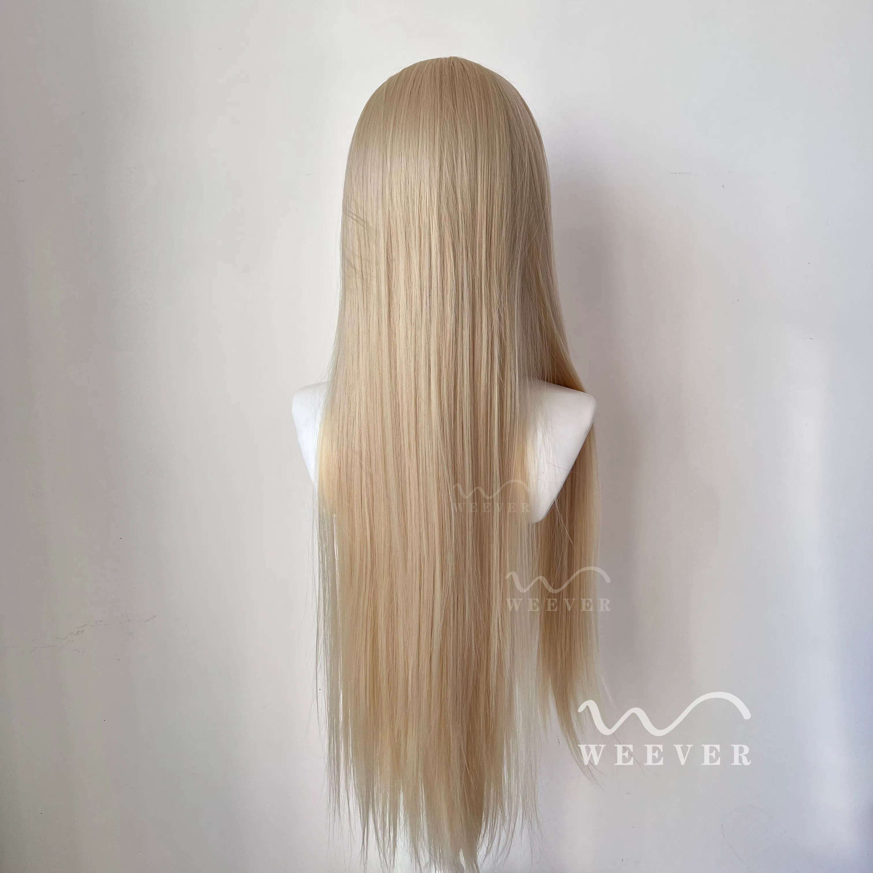 Perruque blonde en dentelle complète pour femmes, de haute qualité, résistante à la chaleur, 26 pouc