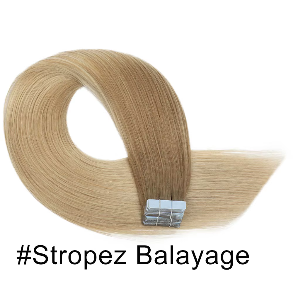 Nouvellement 24 ''Long Extension de cheveux humains femmes bande Ins bande naturelle dans les Extens