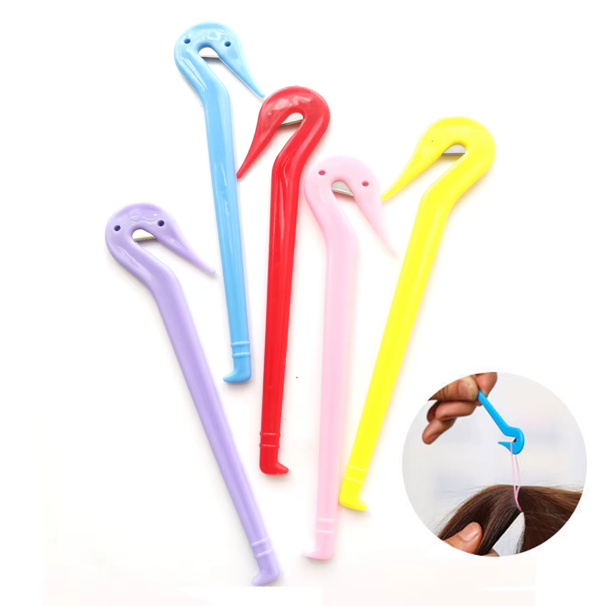 Dissolvant de bande de caoutchouc jetable, 1 pièce, coupe-bande élastique pour cheveux, sans douleur