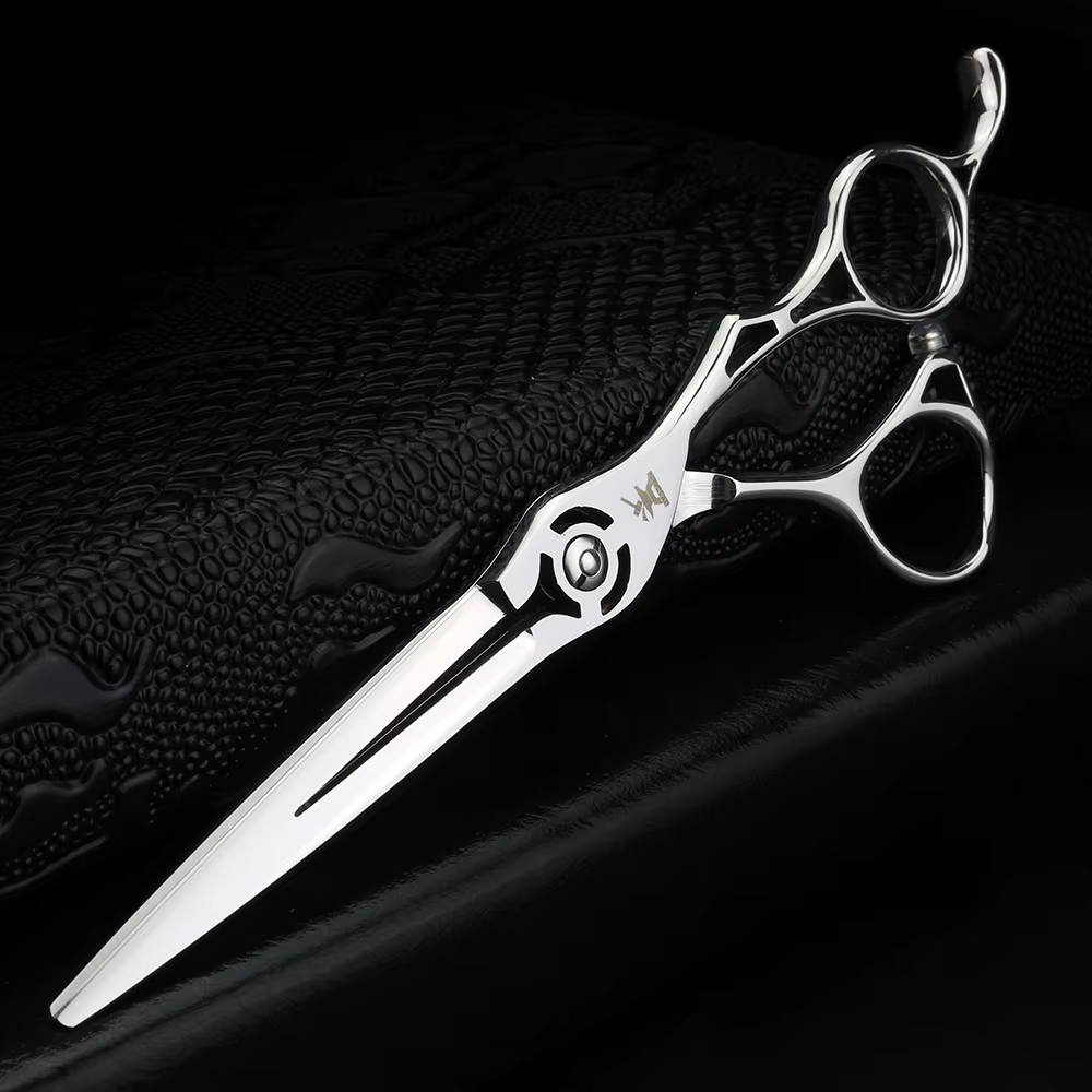 XUANFENG – ciseaux à manche creux de 6 pouces, ciseaux de coupe de coiffeur et ciseaux fins en acier