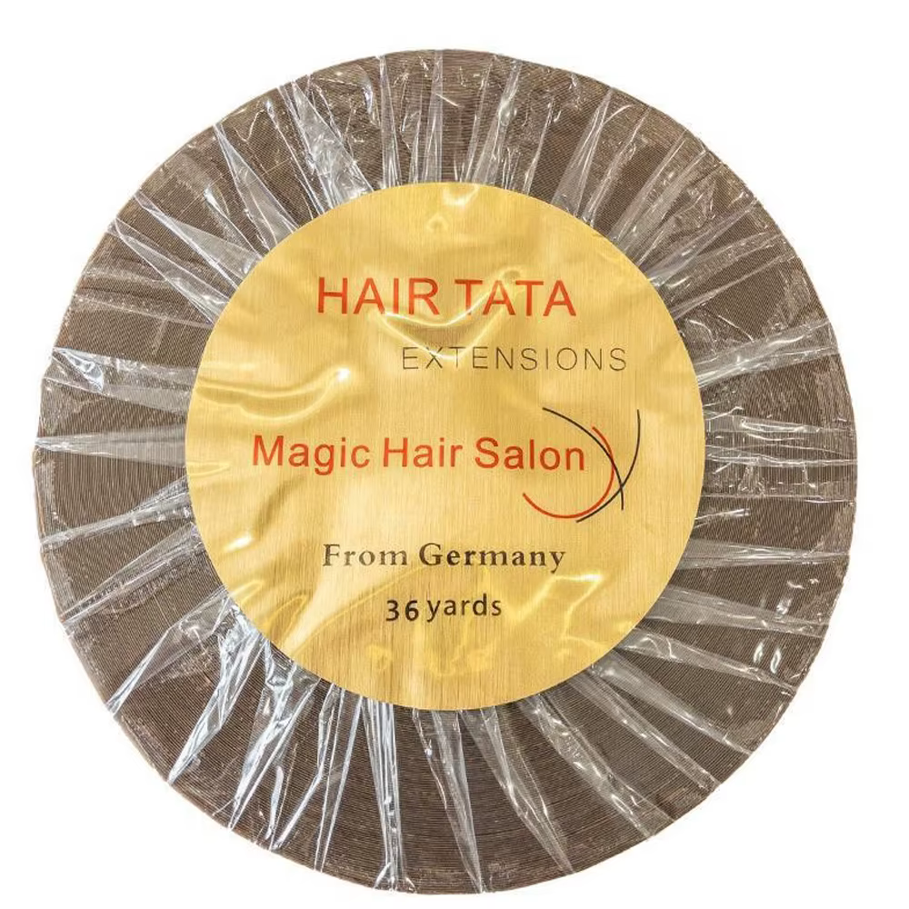 1 rouleau 36 yards de largeur 0.8/1 cm ruban adhésif Double face pour extensions de cheveux TATA rub