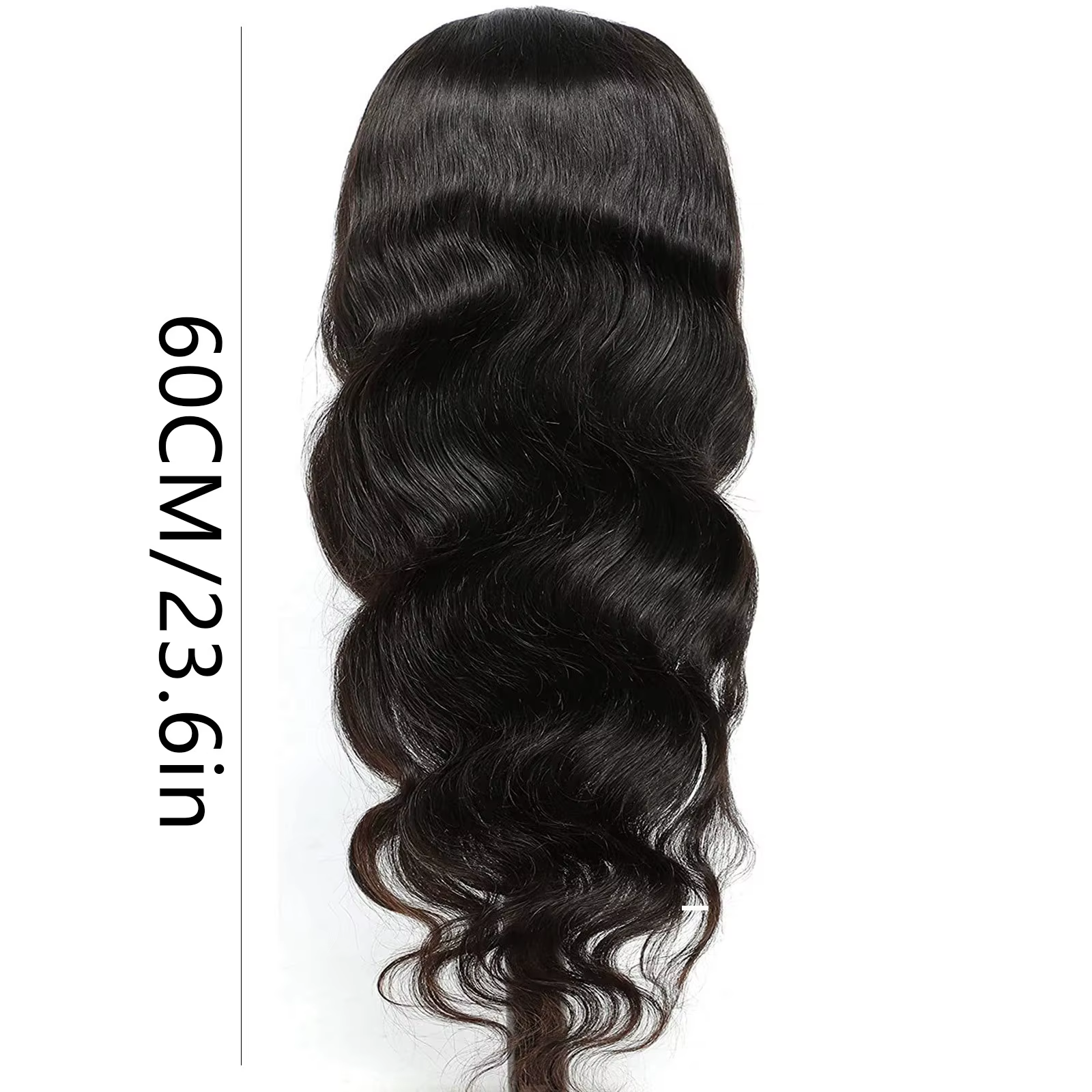 Perruque synthétique longue ondulée bouclée pour femme, aspect naturel, fibre de degré de chaleur po
