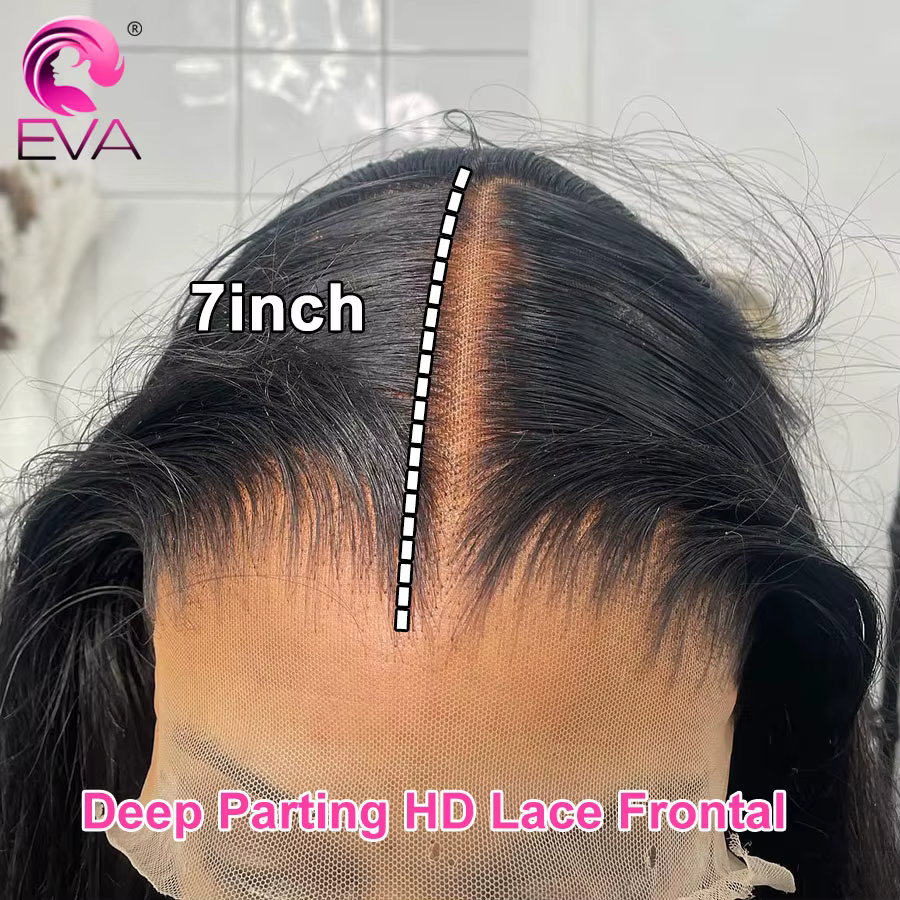 Perruque Lace Closure Body Wave Invisible HD-brûleur, Cheveux Vierges Lisses, Pre-Plucked, Petits Nm