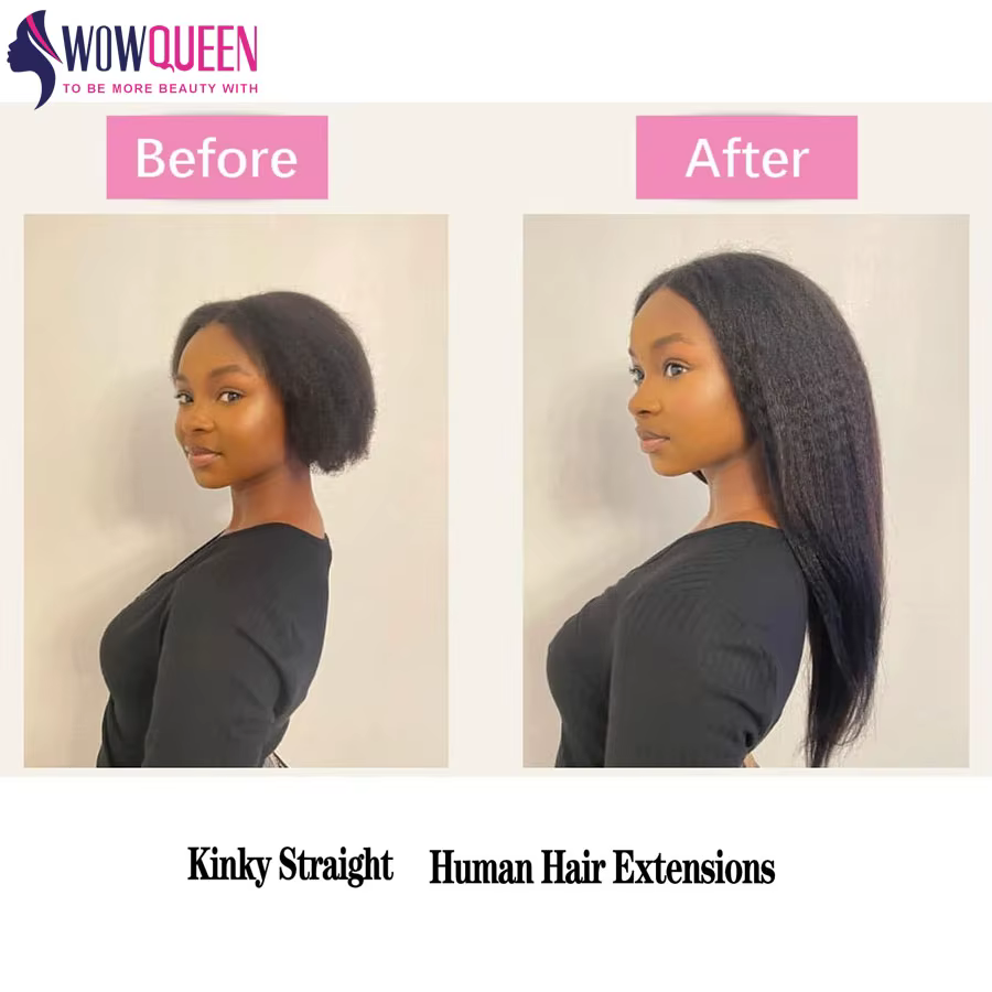 Meche Tissage Humain Hair Kinky Natural Humain Hair Bundles 100% cheveux humain Raw humain hair yaki