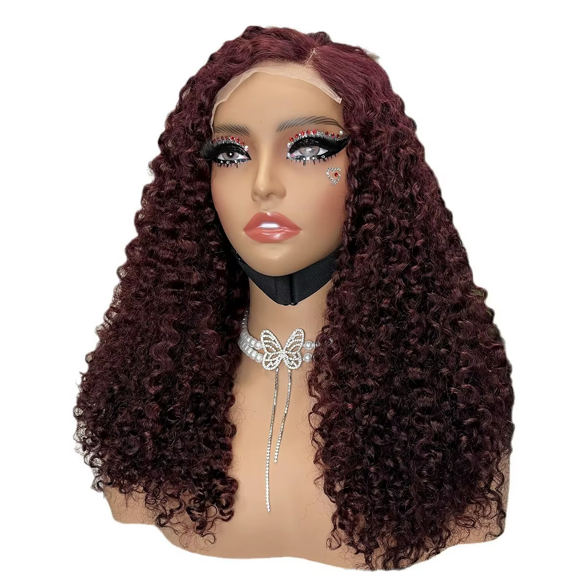 Perruque Pixie bouclée 5x5 en cheveux humains, perruque Lace Front pour femmes, perruques courtes Bo