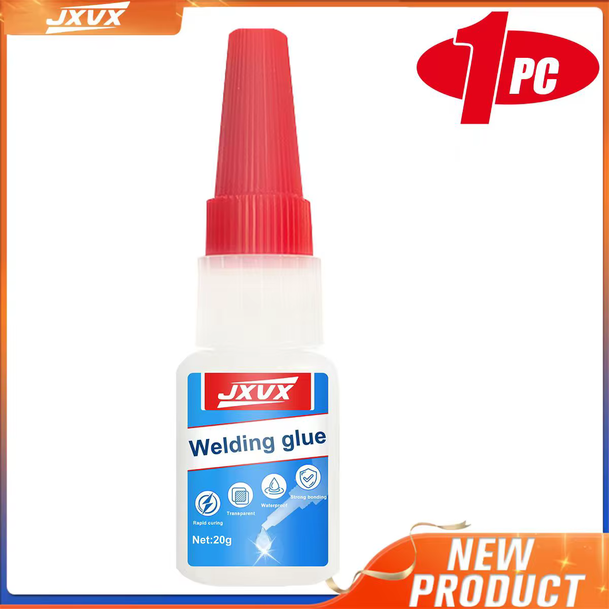 JXVX 50g High Strength Oil-Based Glue for Welding - Colle de soudure universelle à base d'huile pour