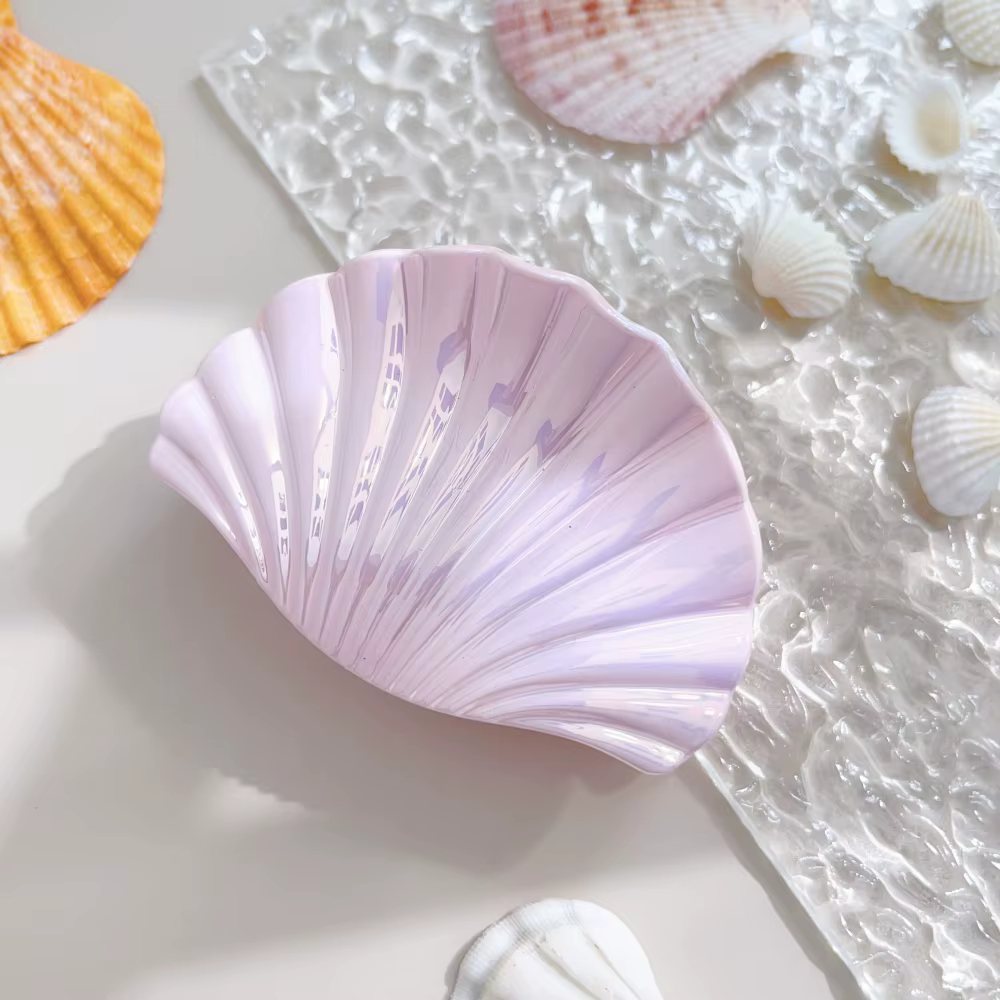 Pinces à cheveux en PVC pour femmes, grand dégradé, Design de coque, mode plage, Style vacances, acc