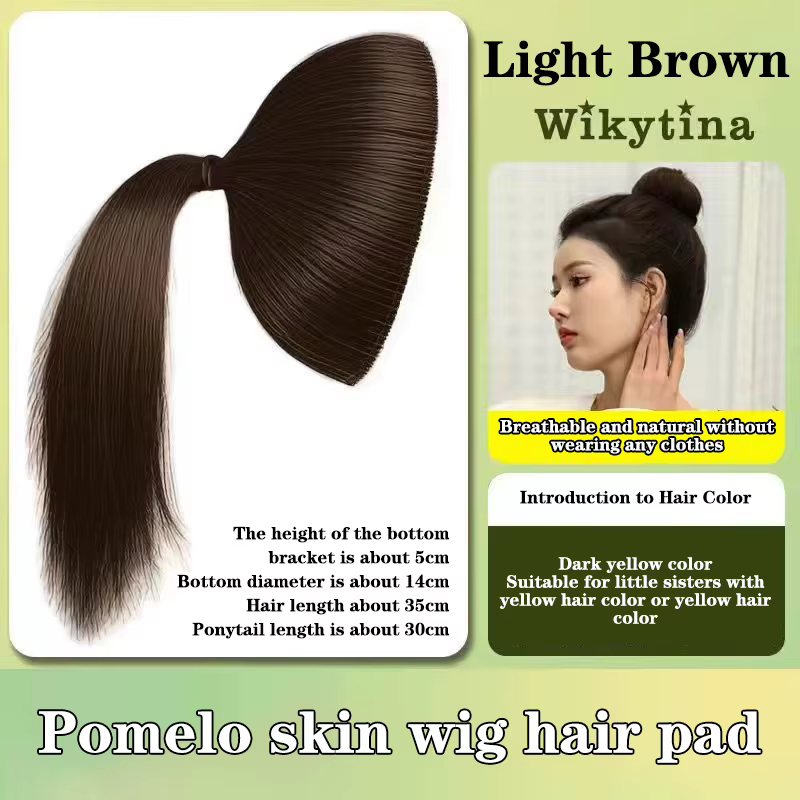 Accessoire de coiffure pour perruque : Outil de coiffage naturel et volumineux pour queue de cheval