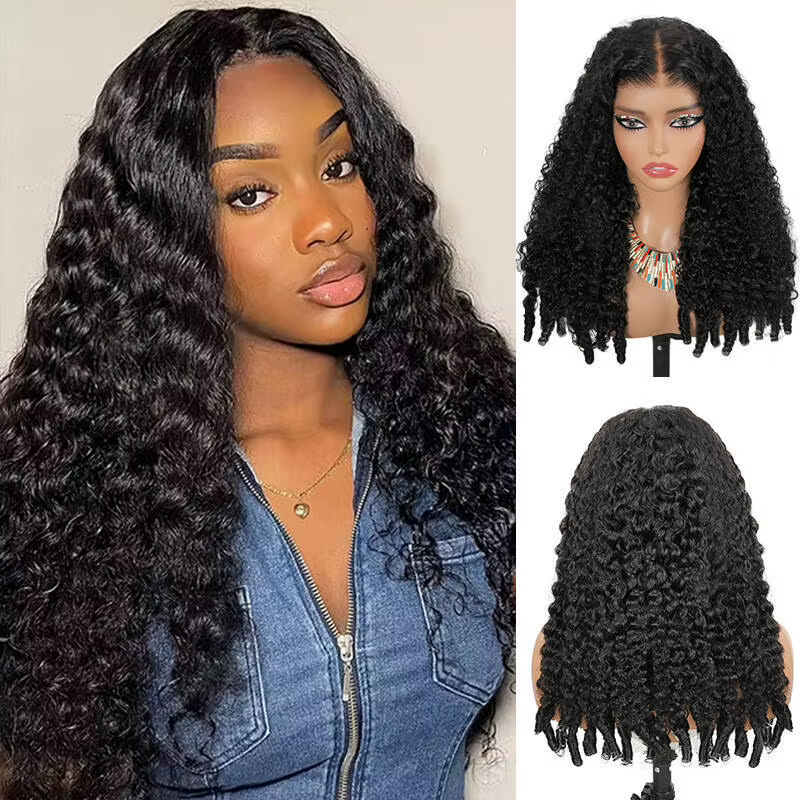 Perruque Lace Frontale 13x6, Densité 200%, Cheveux Humains Bouclés Birmans, Perruque HD Transparente