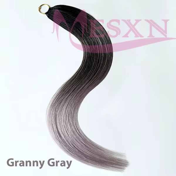 Nouvelles extensions de cheveux en plumes naturel 100% vrais cheveux humains Microring Extensions de