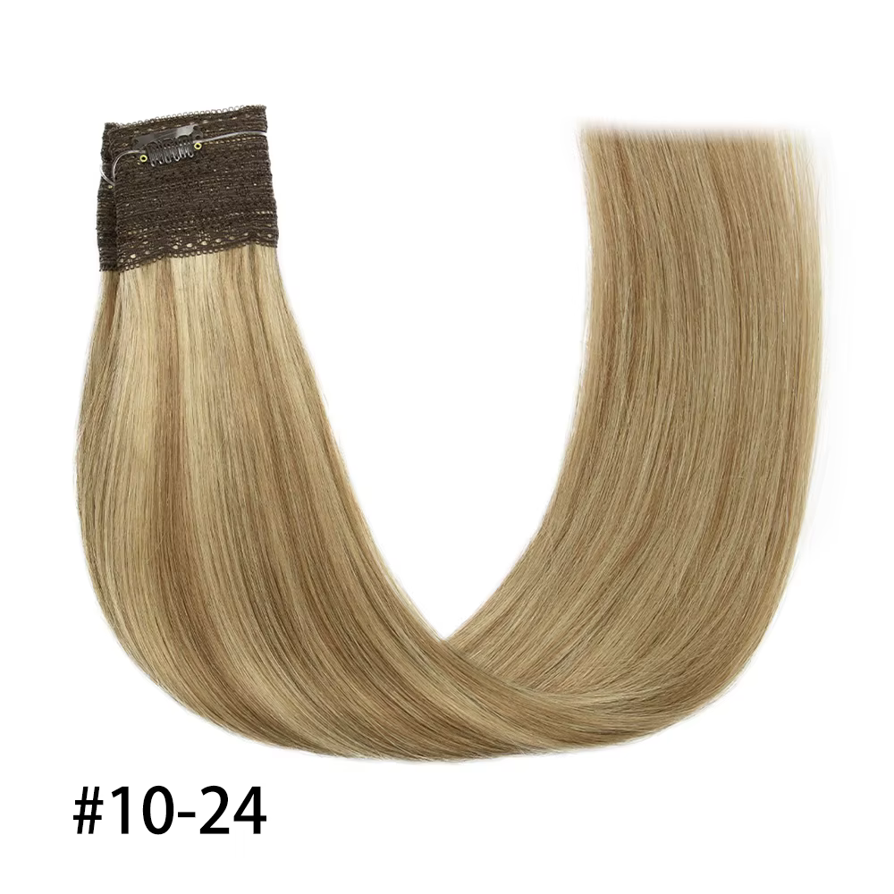 Extensions de cheveux Halo fil caché pince dans les cheveux ligne de poisson Invisible fil élastique