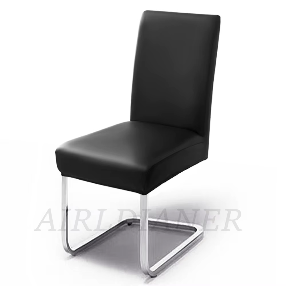 Housses de chaise imperméables en cuir PU, housse de protection extensible pour siège de chaise, sal