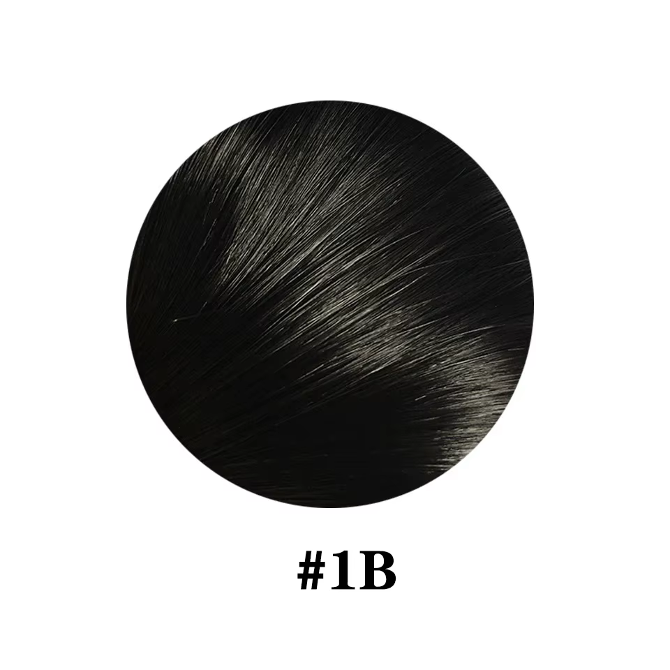 Clip en une seule pièce droite 10 pouces avec 5clips Extension de cheveux humains brésilien Remy pos
