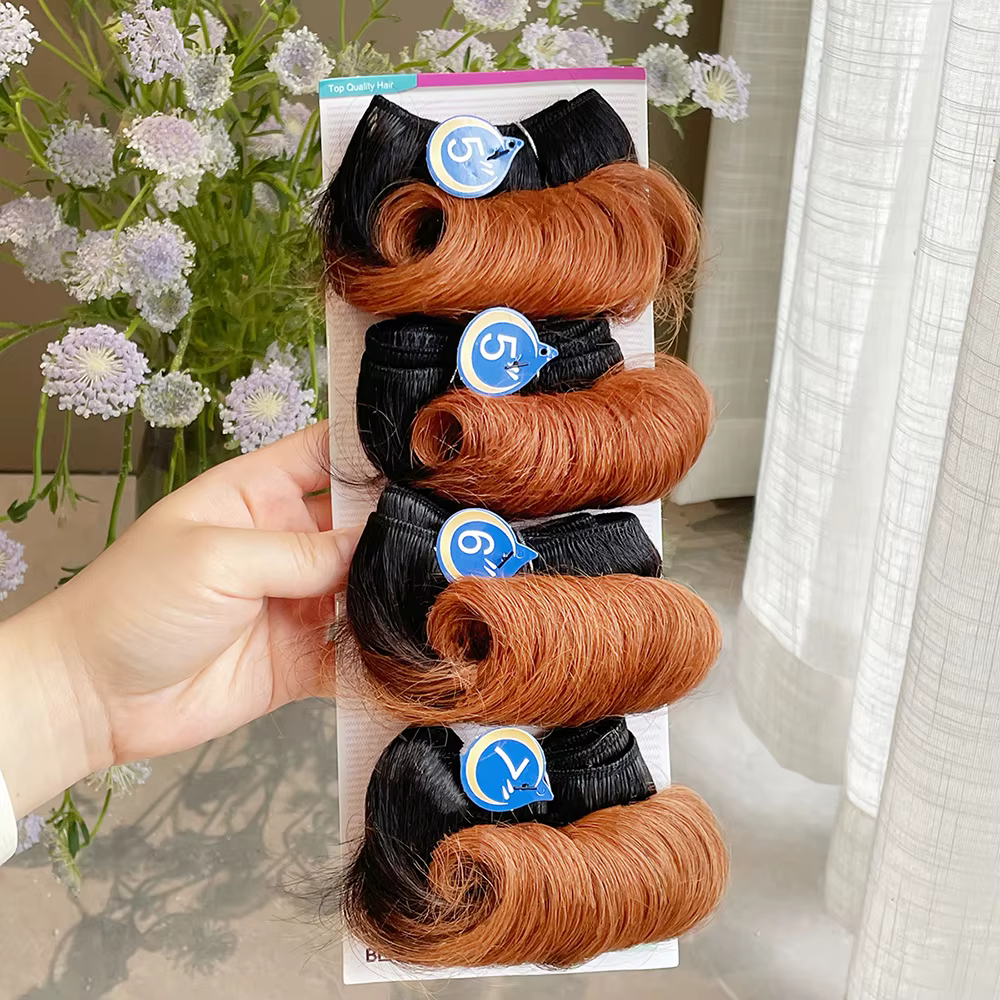 Mèches indiennes bouclées et rebondissantes, cheveux bruts 10A, 100% cheveux humains vierges, Extens