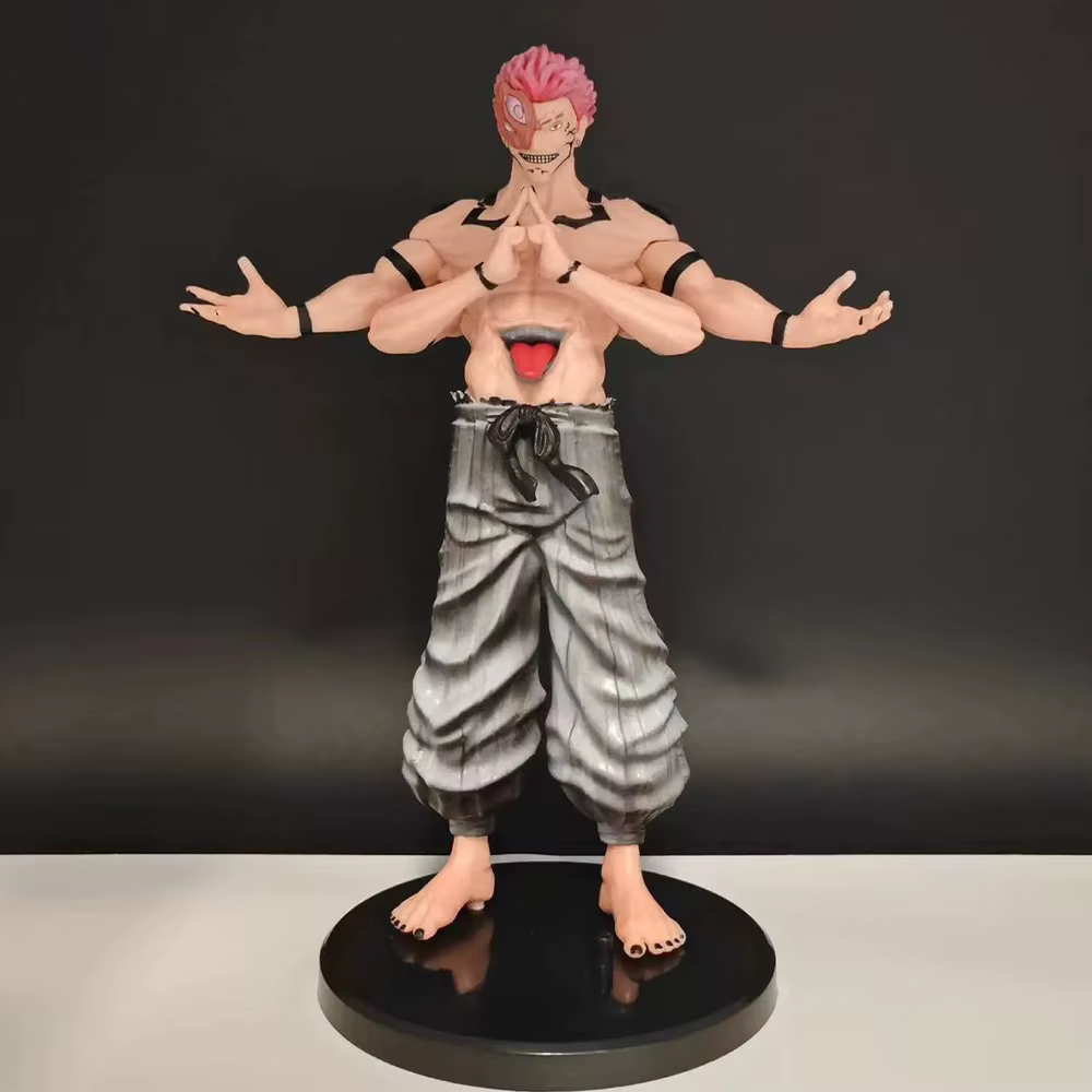 Figurine Sukuna Ryomen Sukuna 20CM Anime Jujutsu Kaisen, Modèle de Golf sur Pied pour Bureau, Jouet