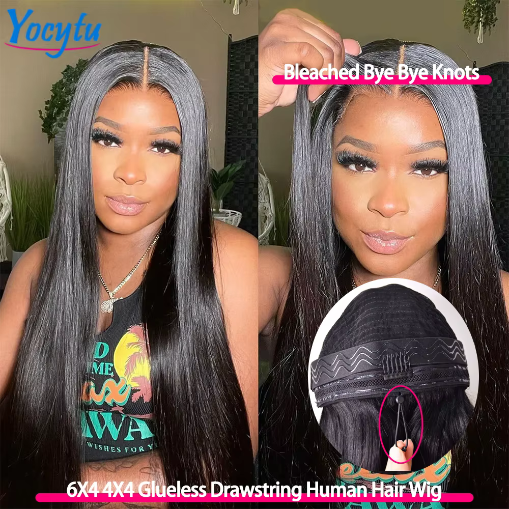 30 Pouces Perruques Cheveux Humains Perruques Cheveux Humains Sans Colle Droites Perruques Frontales
