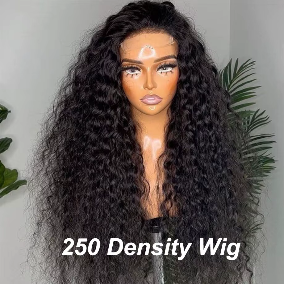 Perruque Lace Front Wig bouclée brésilienne naturelle, cheveux humains ondulés, pre-plucked, 30 amar