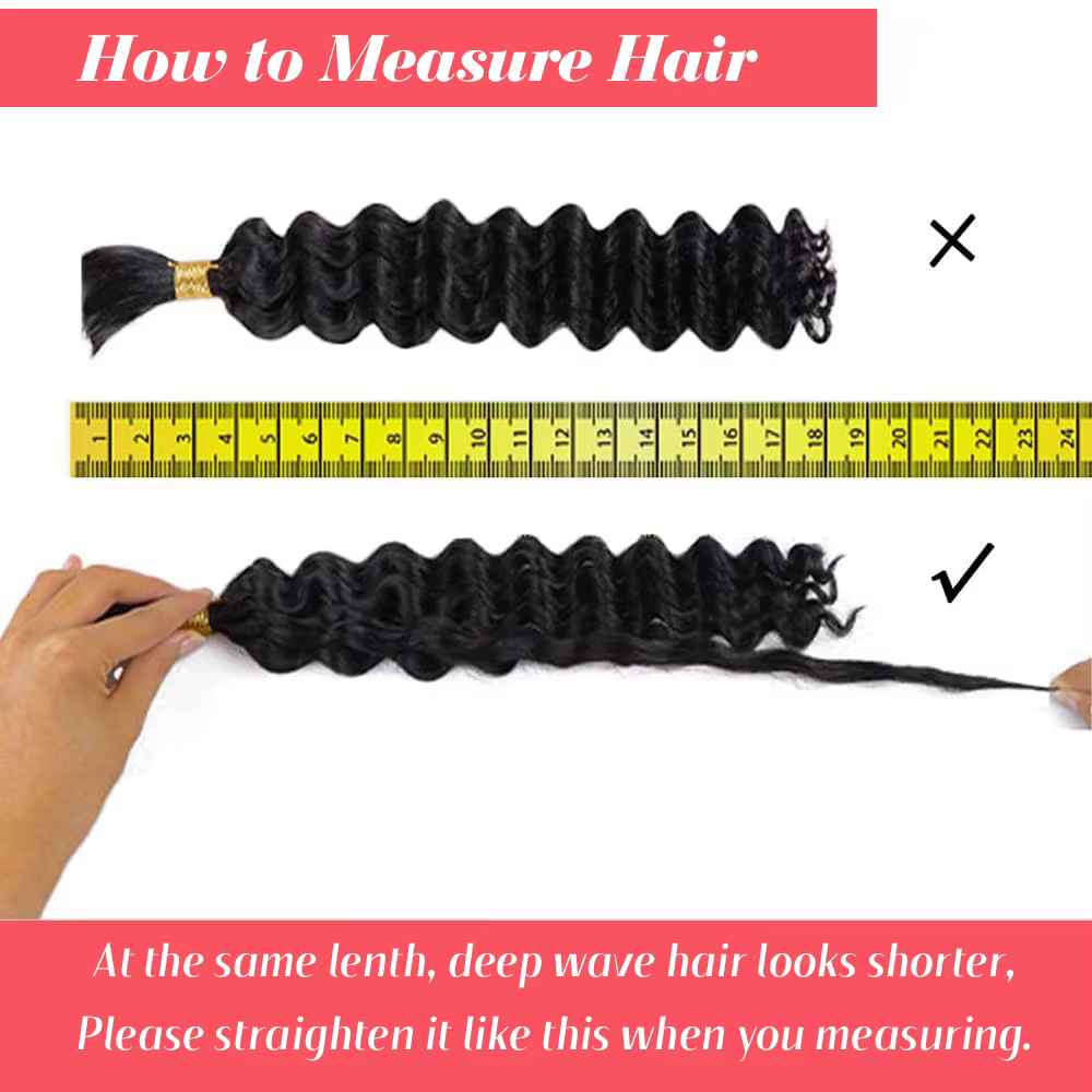 Tressage humain cheveux vague profonde en vrac cheveux humains 100g sans trame cheveux humains paque