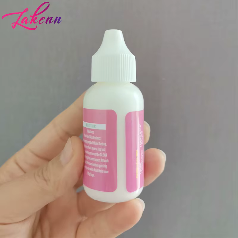 Colle pour perruque en dentelle-1.3Oz, liquide imperméable, colle Invisible pour perruques, longue d
