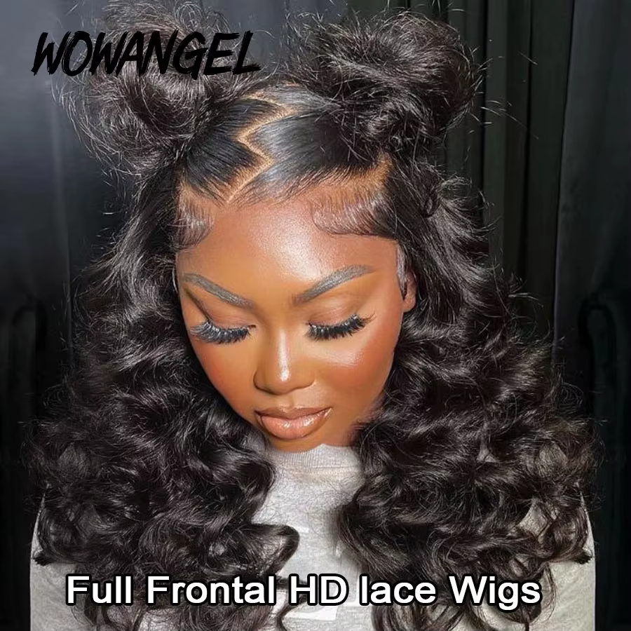 Perruque Full Lace Wig Loose Wave 250% HD – Wow Angel, perruques Full Lace Frontal Wig, peau fondue,