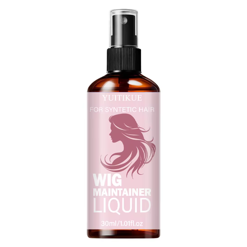 Spray démêlant pour perruques YUITIKUE, garde les cheveux synthétiques lisses, sans nœuds et naturel