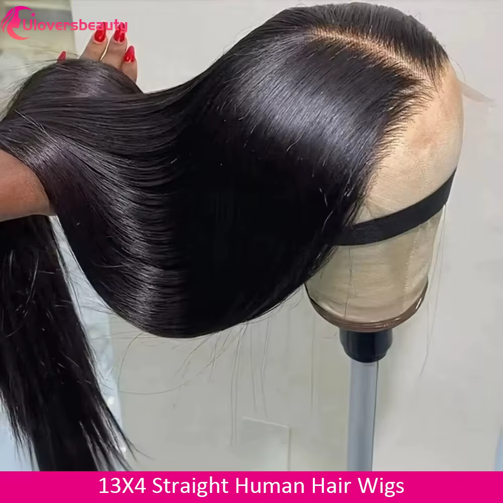 26 30 40 Pouces Perruques Cheveux Humains 13X4 Perruque Brésilienne Glueless Wigs Human Hair 210% De