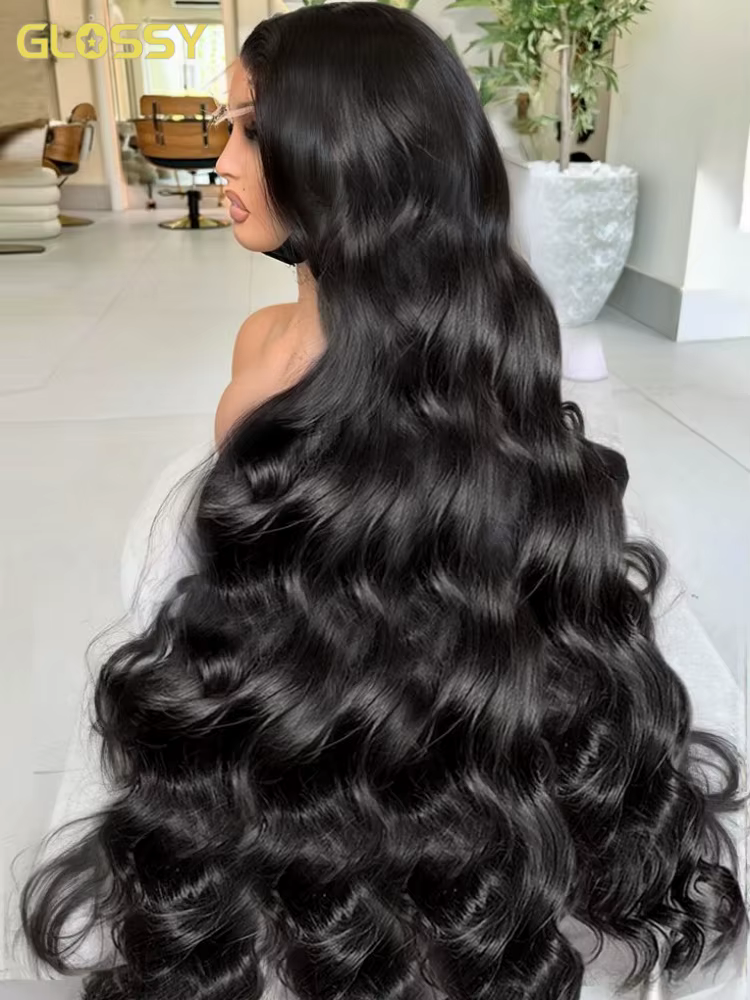 250% vague de corps perruques de cheveux humains 13x4 Hd perruque de dentelle 13x6 cheveux humains e